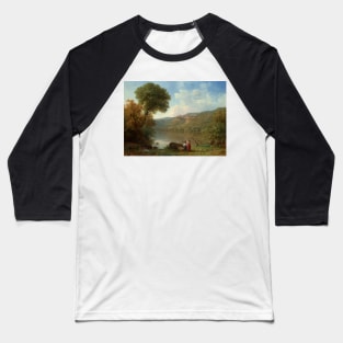 Lake Nemi by George Inness Baseball T-Shirt